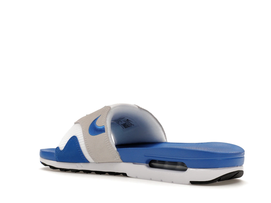 Vue 23 de Nike Air Max 1 Slide Royal