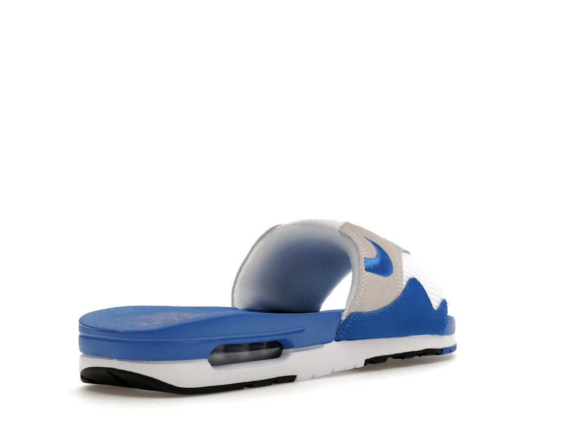 Vue 32 de Nike Air Max 1 Slide Royal