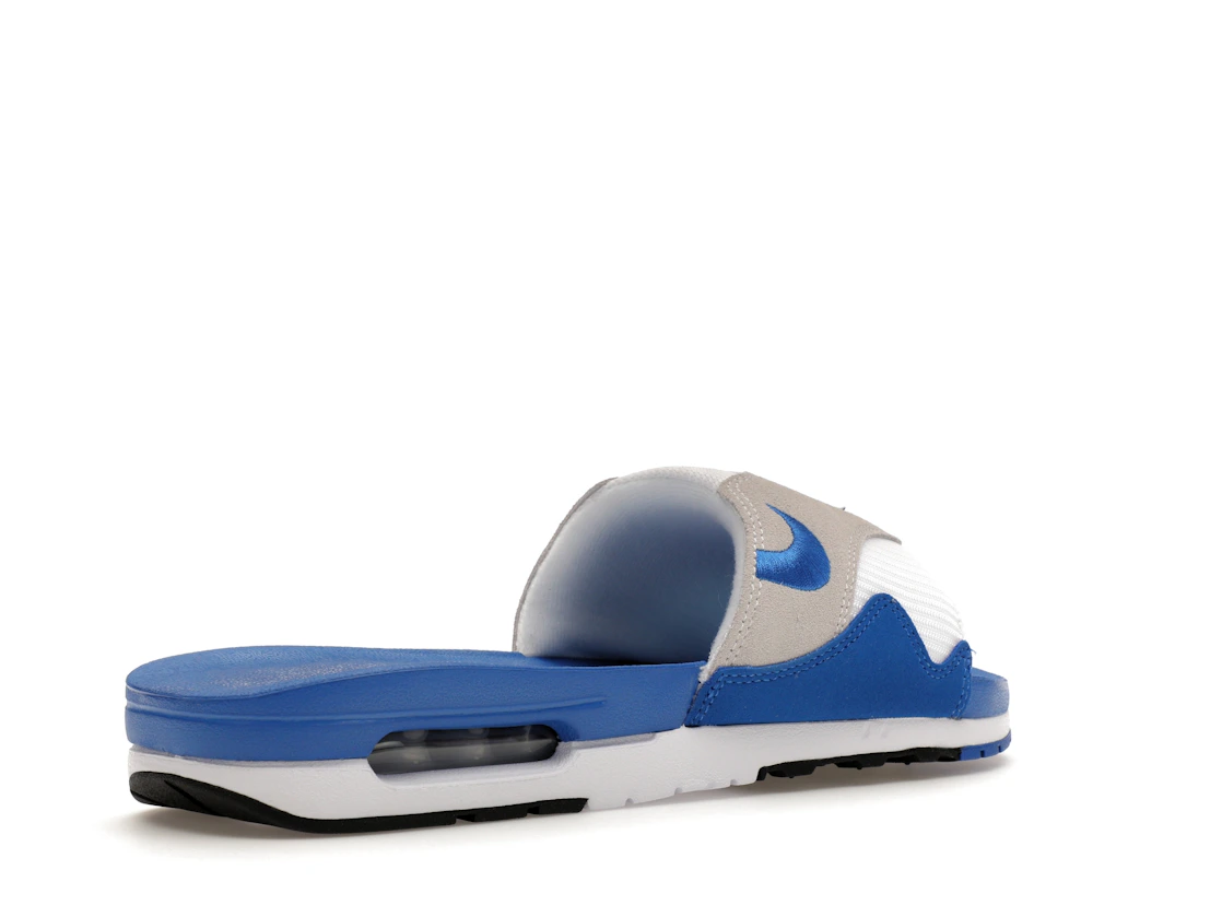 Vue 33 de Nike Air Max 1 Slide Royal