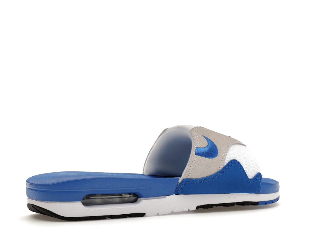 Vue 34 de Nike Air Max 1 Slide Royal