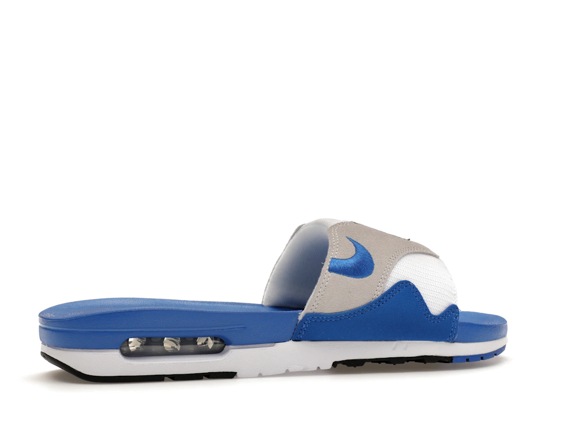 Vue 35 de Nike Air Max 1 Slide Royal