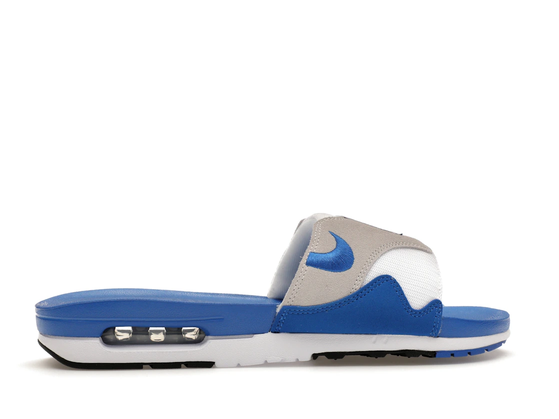 Vue 36 de Nike Air Max 1 Slide Royal