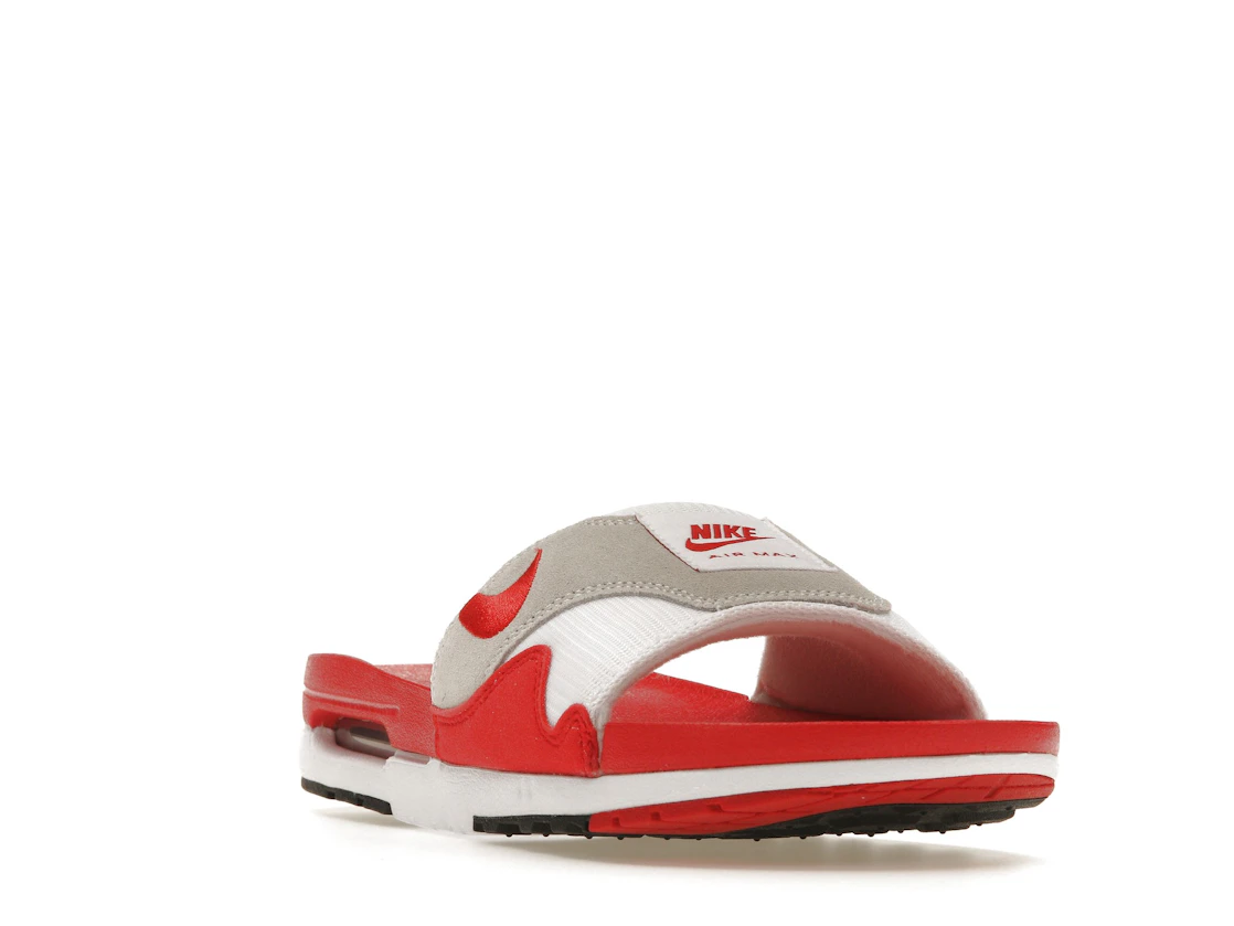 Vue 7 de Nike Air Max 1 Slide White University Red