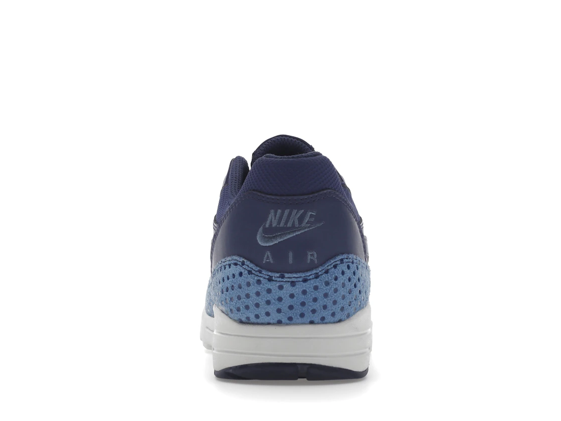 Vue 28 de Nike Air Max 1 Ultra Essential Dark Purple Dst Ocn Fog-Lyl Bl-Bright 