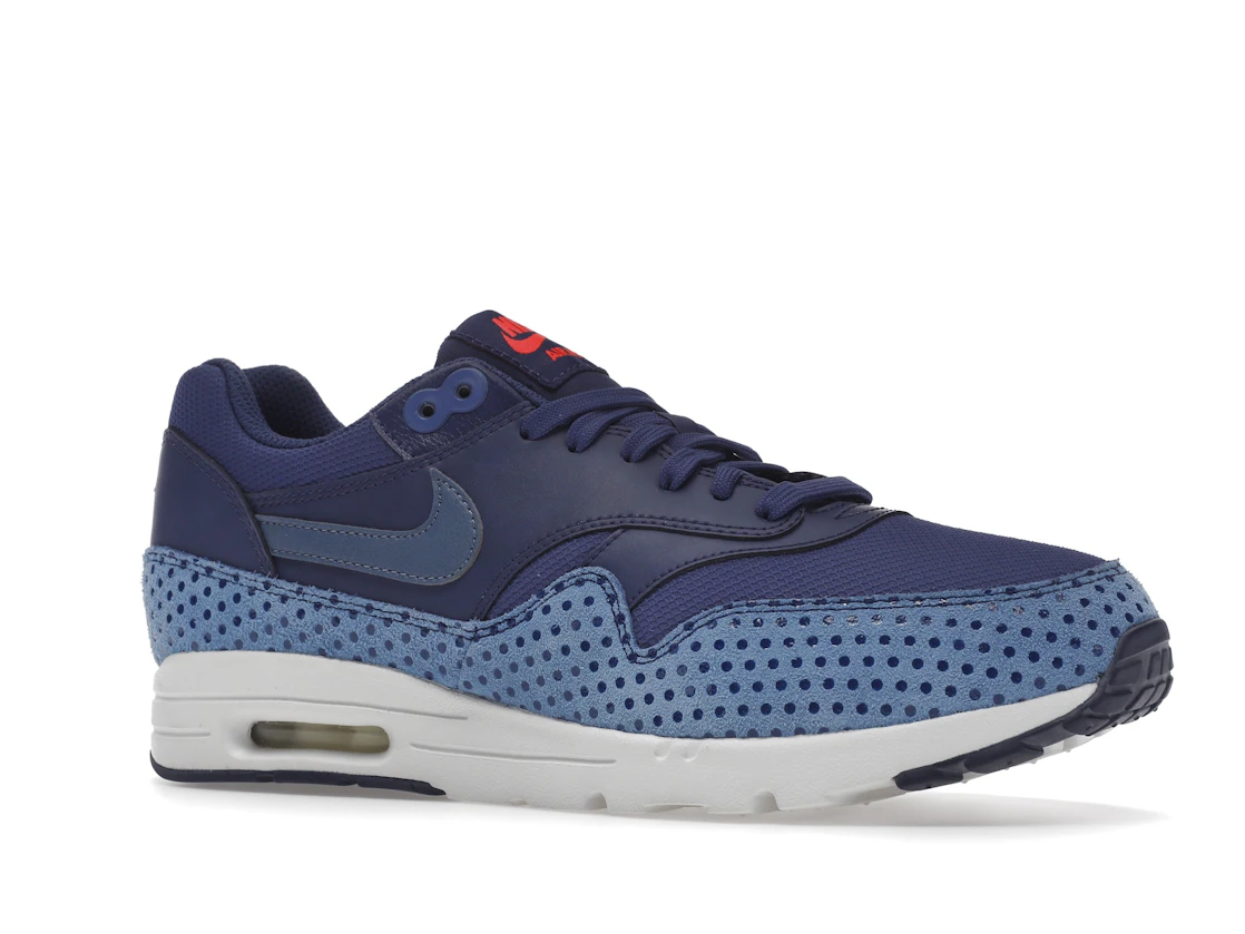 Vue 4 de Nike Air Max 1 Ultra Essential Dark Purple Dst Ocn Fog-Lyl Bl-Bright 