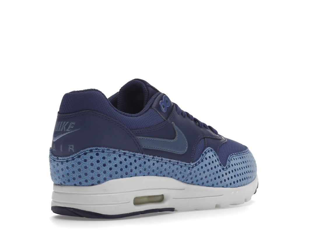 Vue 32 de Nike Air Max 1 Ultra Essential Dark Purple Dst Ocn Fog-Lyl Bl-Bright 