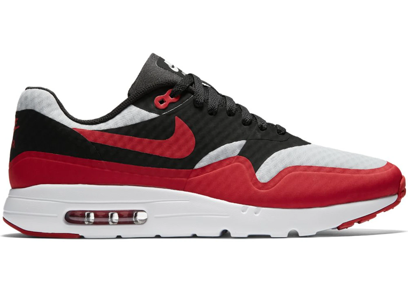 Nike Air Max 1 Ultra Pure Platinum Black Gym Red