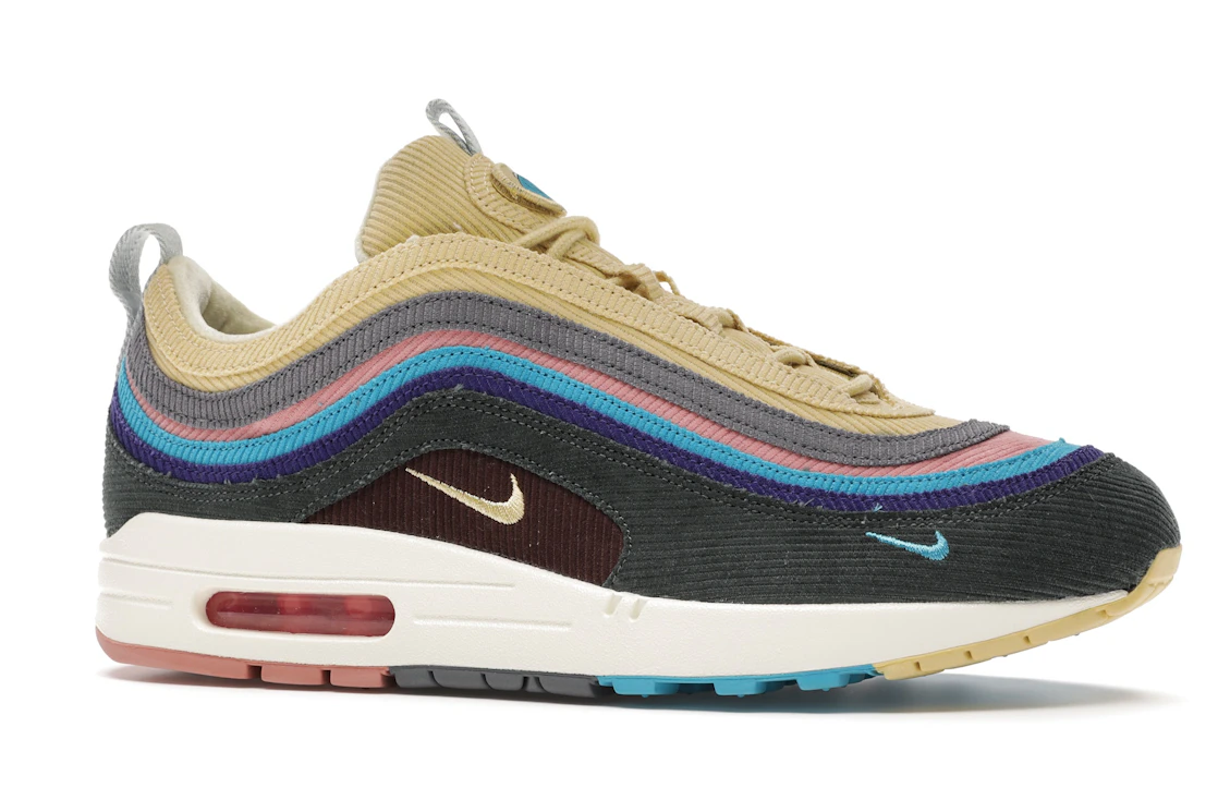 Vue 3 de Nike Air Max 1/97 Sean Wotherspoon (All Accessories and Dustbag)