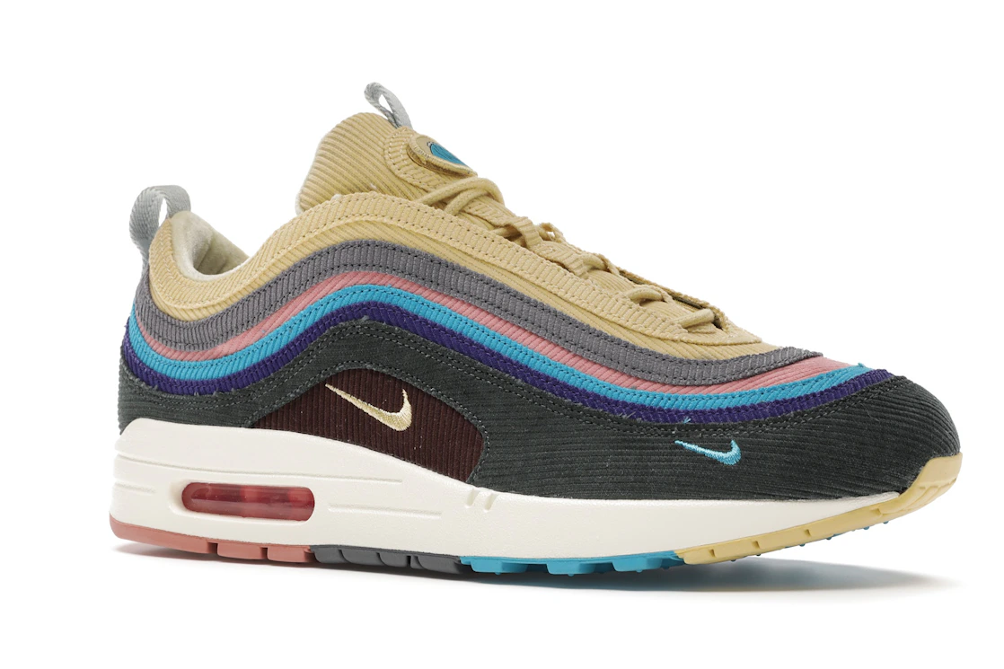 Vue 4 de Nike Air Max 1/97 Sean Wotherspoon (All Accessories and Dustbag)