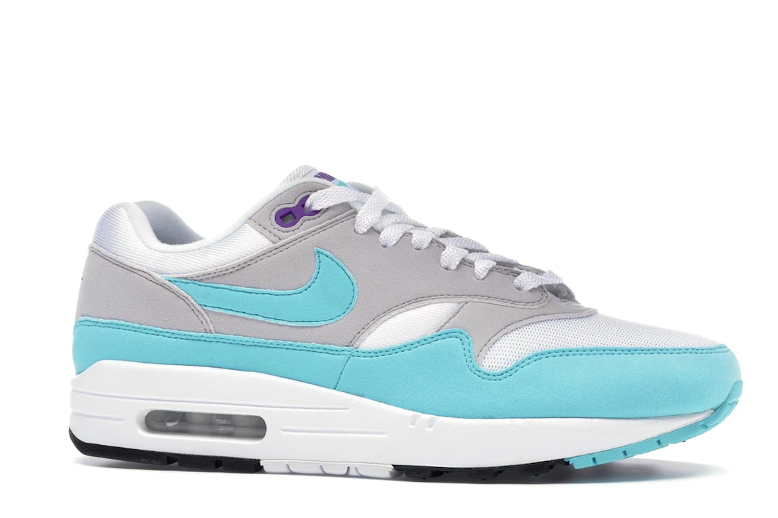 Vue 3 de Nike Air Max 1 Anniversary Aqua