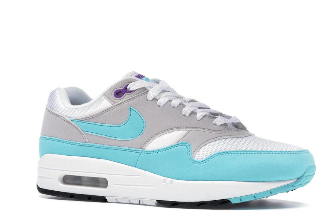 Vue 4 de Nike Air Max 1 Anniversary Aqua