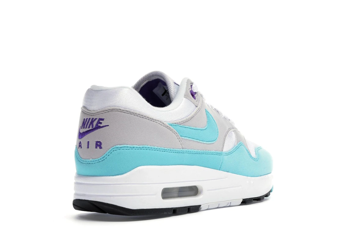 Vue 32 de Nike Air Max 1 Anniversary Aqua