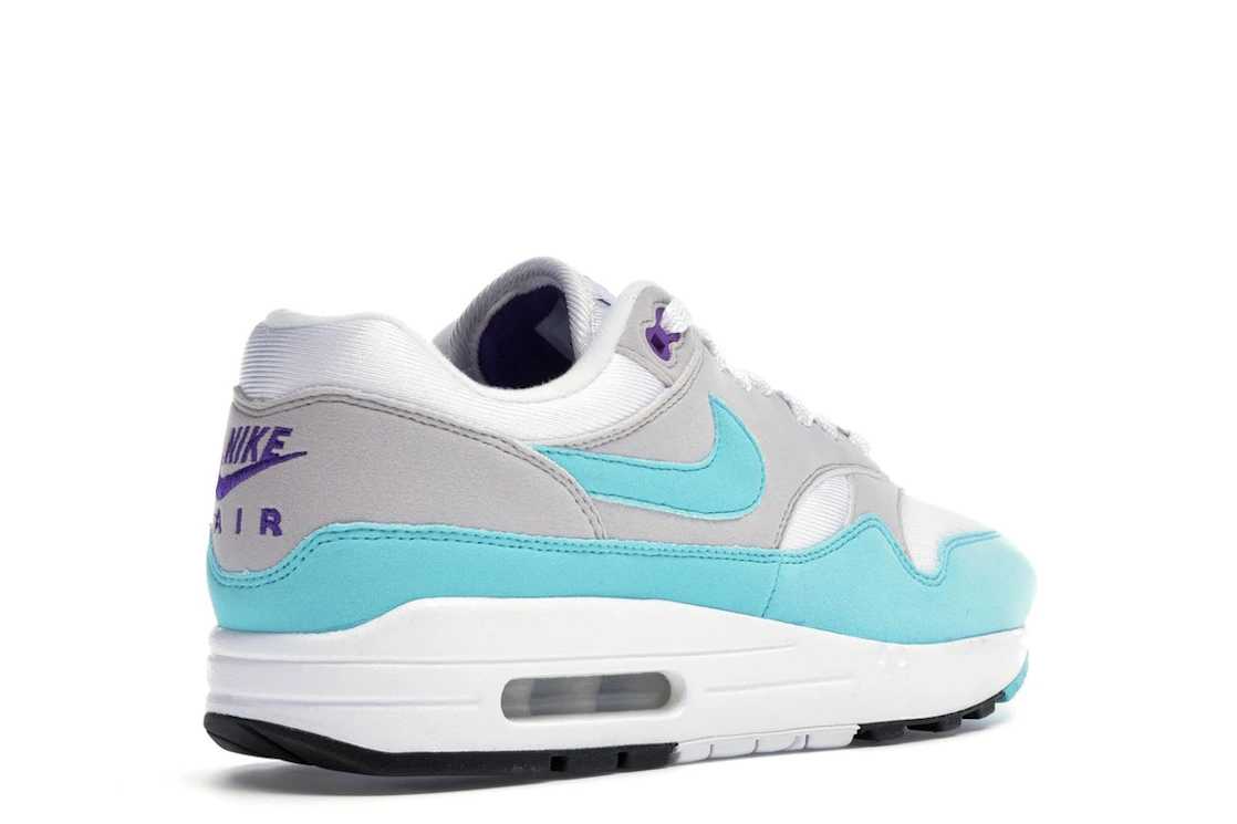 Vue 33 de Nike Air Max 1 Anniversary Aqua