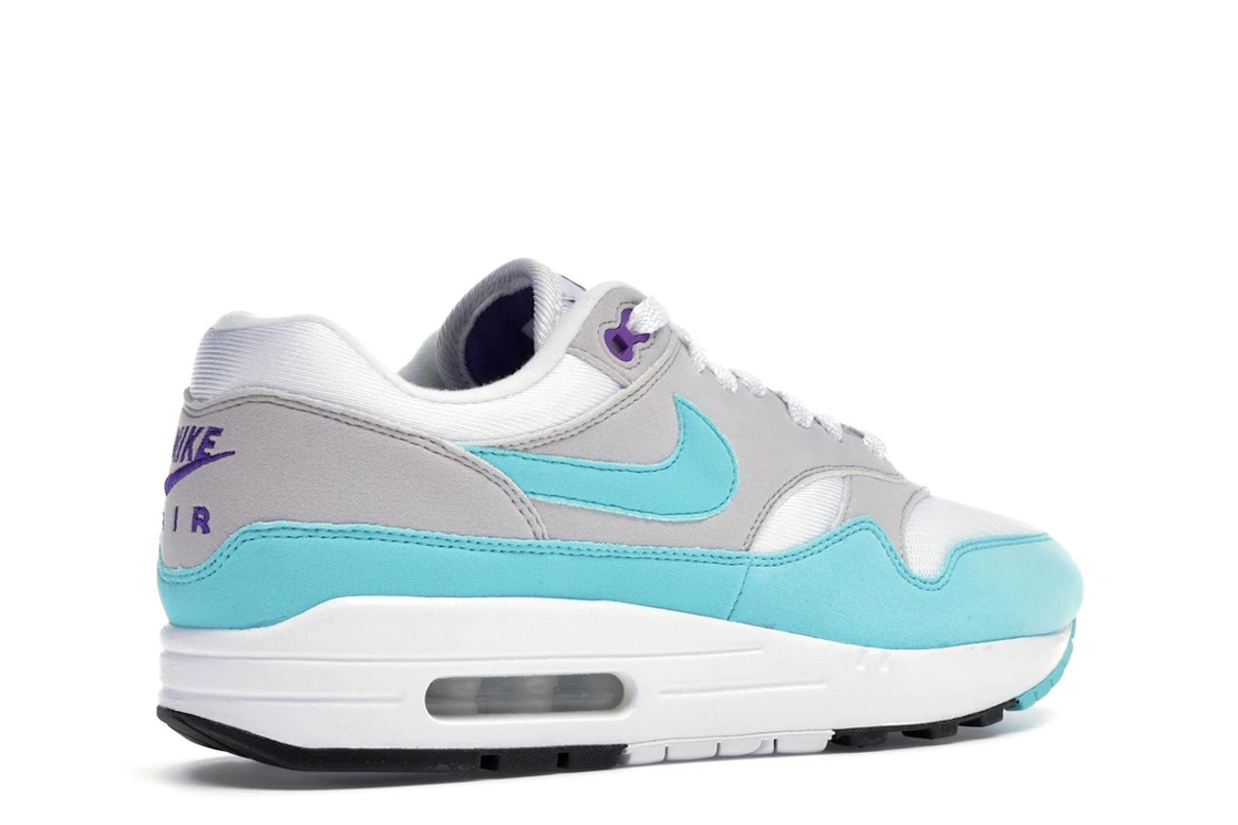 Vue 34 de Nike Air Max 1 Anniversary Aqua