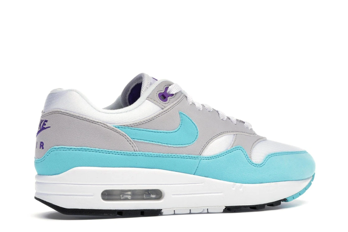Vue 35 de Nike Air Max 1 Anniversary Aqua