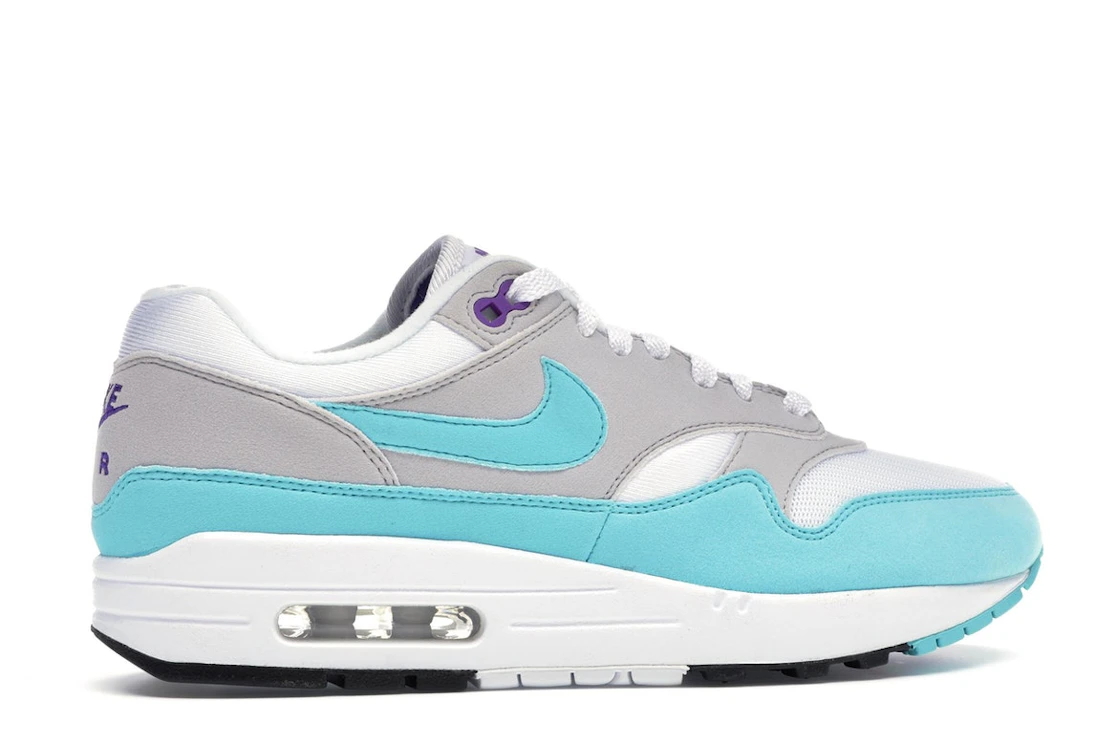 Vue 36 de Nike Air Max 1 Anniversary Aqua