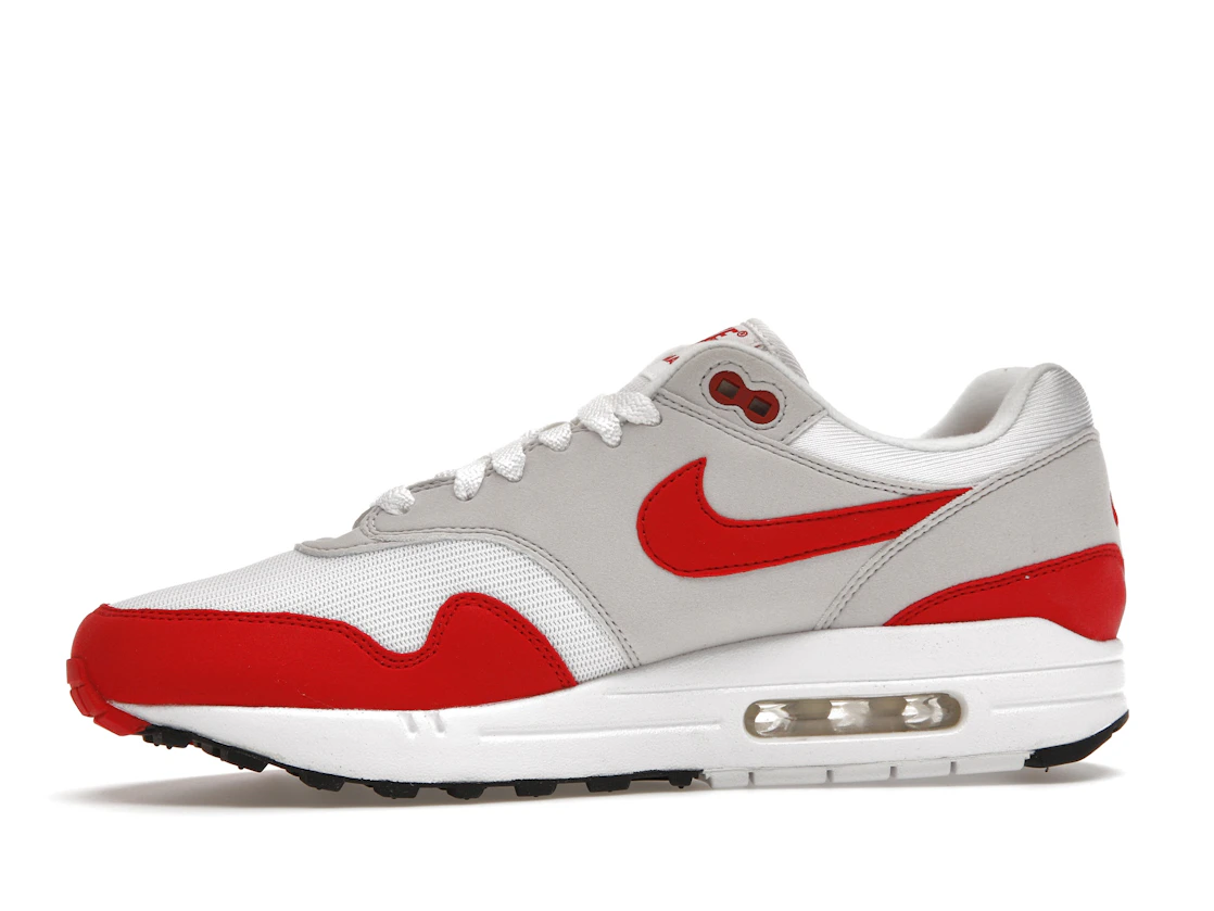 Vue 18 de Nike Air Max 1 Anniversary Red (2017/2018 Restock Pair)