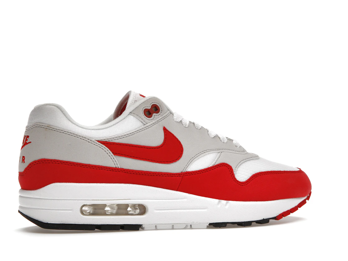 Vue 35 de Nike Air Max 1 Anniversary Red (2017/2018 Restock Pair)