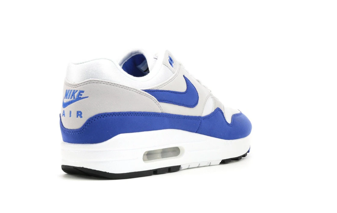 Vue 32 de Nike Air Max 1 Anniversary Royal (2017 Restock)