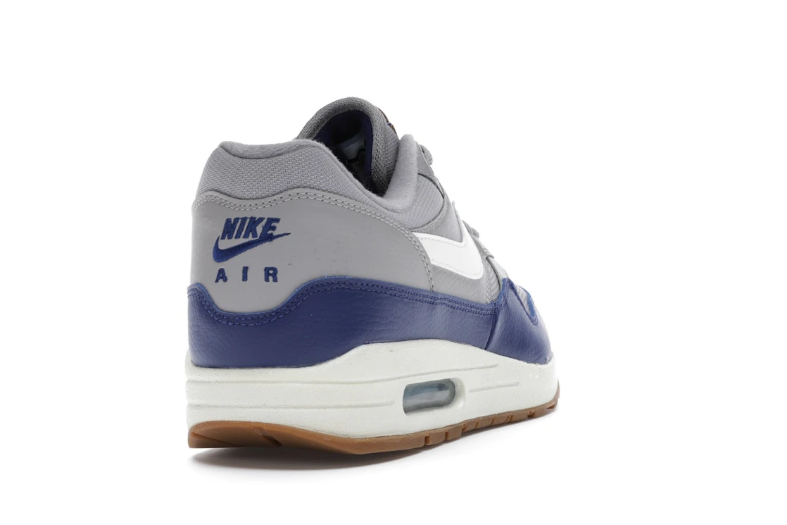 Vue 30 de Nike Air Max 1 Atmosphere Grey Deep Royal Blue