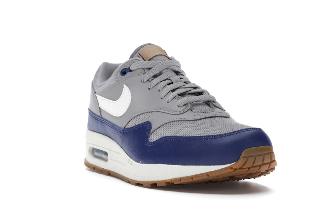 Vue 7 de Nike Air Max 1 Atmosphere Grey Deep Royal Blue