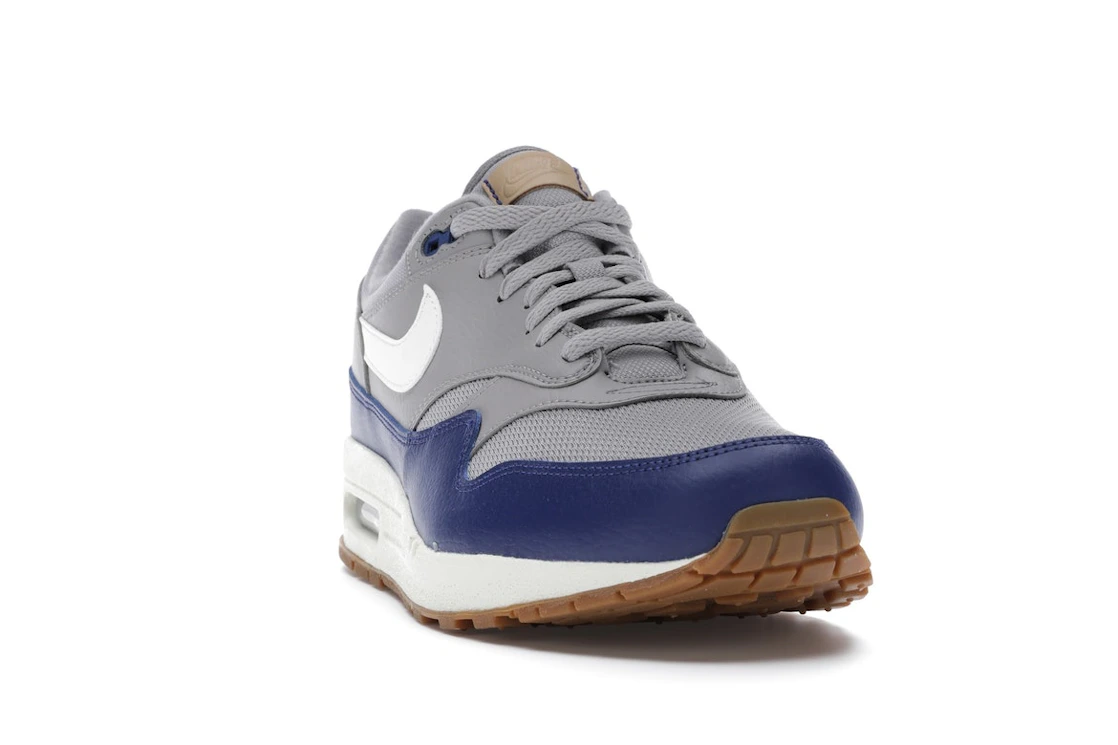 Vue 8 de Nike Air Max 1 Atmosphere Grey Deep Royal Blue