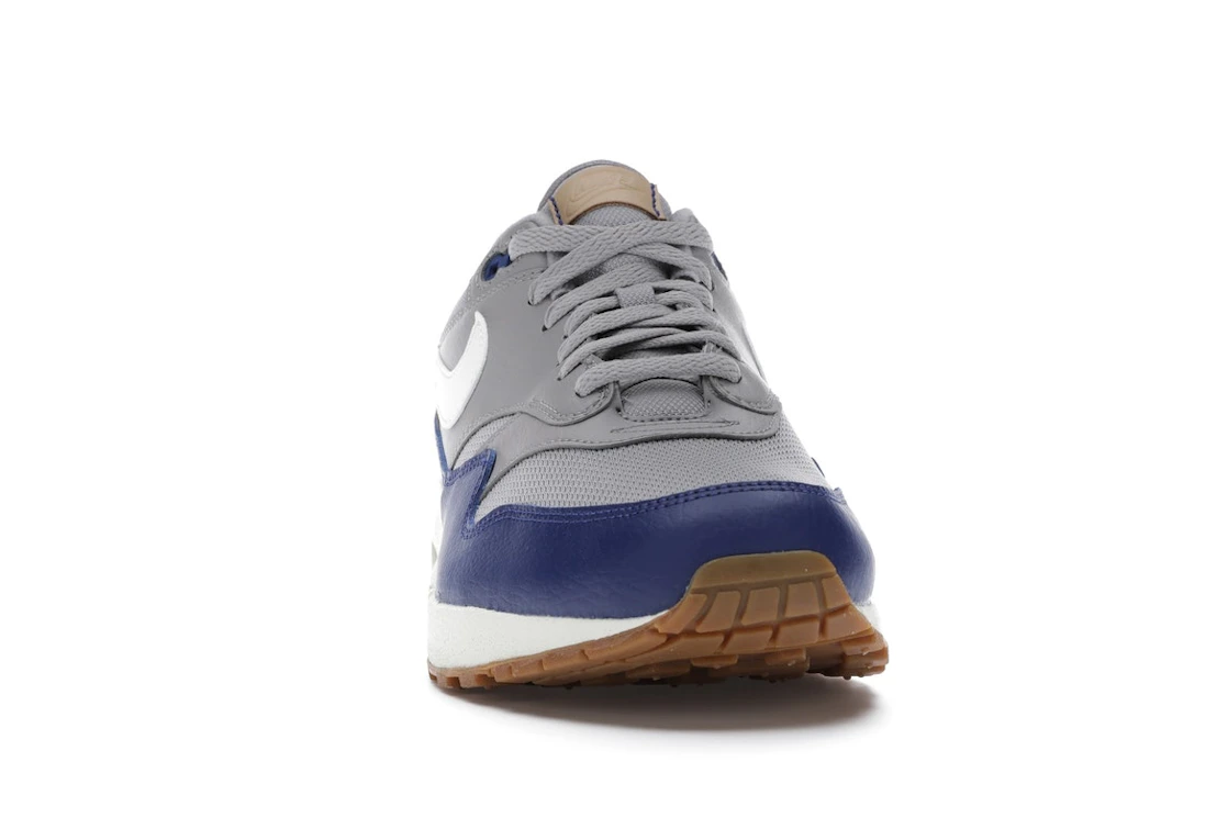 Vue 9 de Nike Air Max 1 Atmosphere Grey Deep Royal Blue