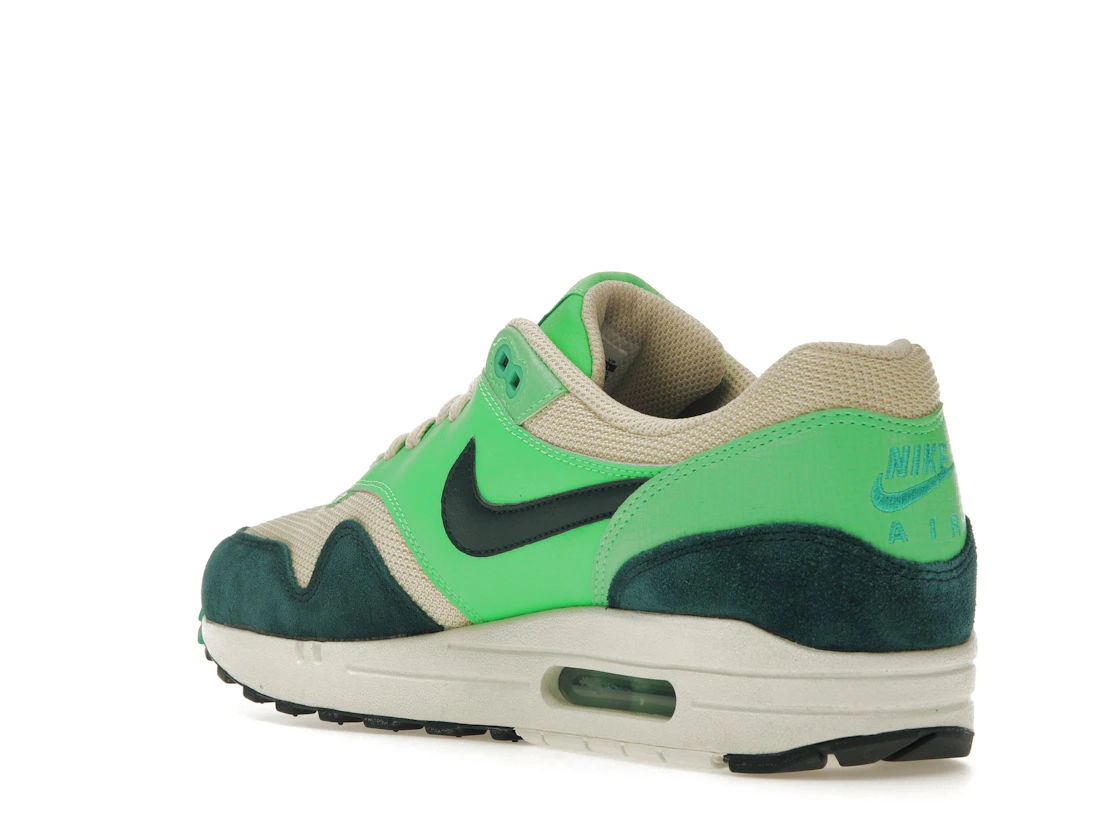 Vue 24 de Nike Air Max 1 Birch Atomic Teal