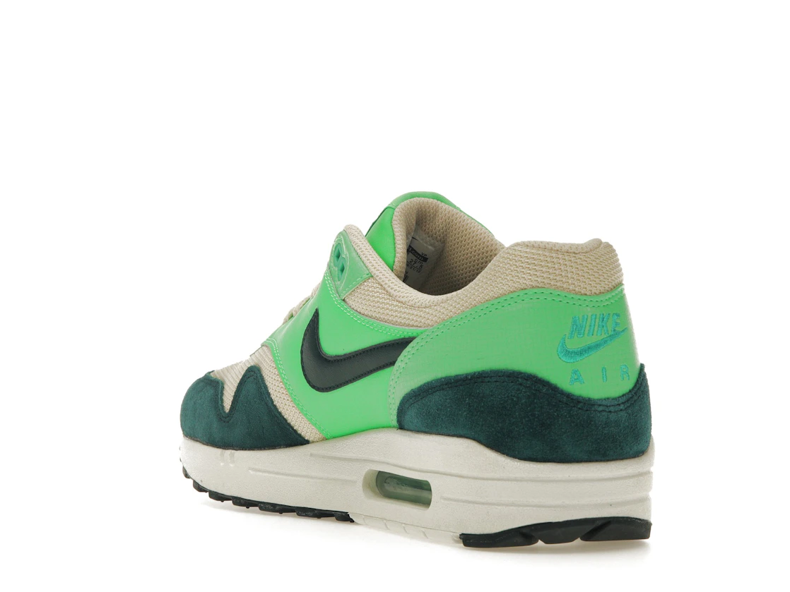 Vue 25 de Nike Air Max 1 Birch Atomic Teal