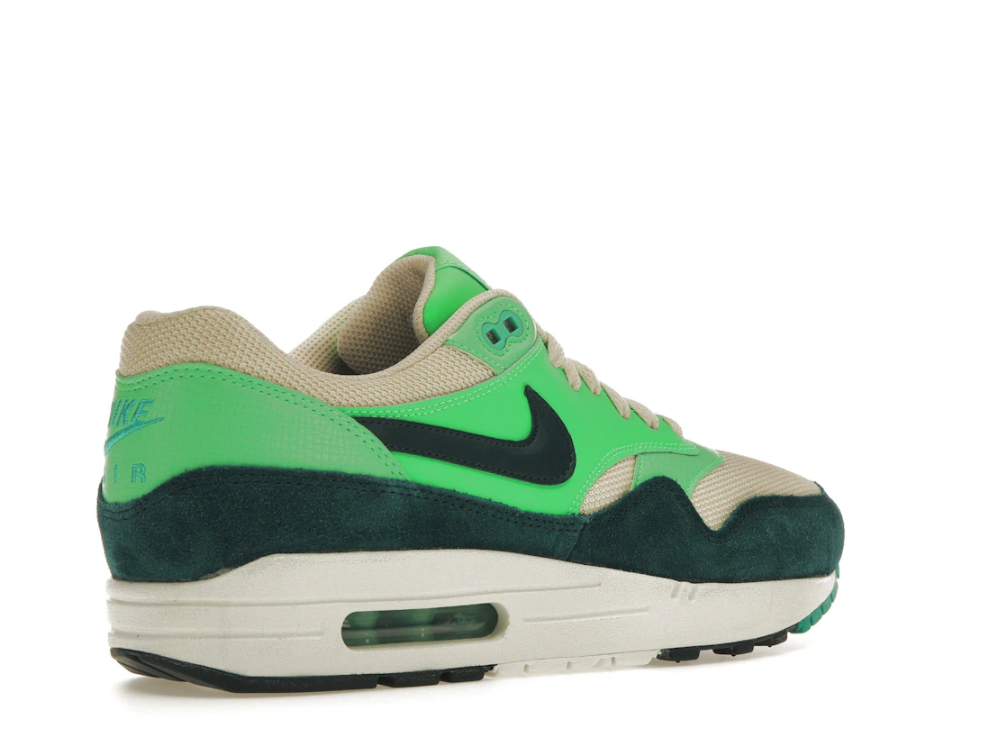 Vue 33 de Nike Air Max 1 Birch Atomic Teal
