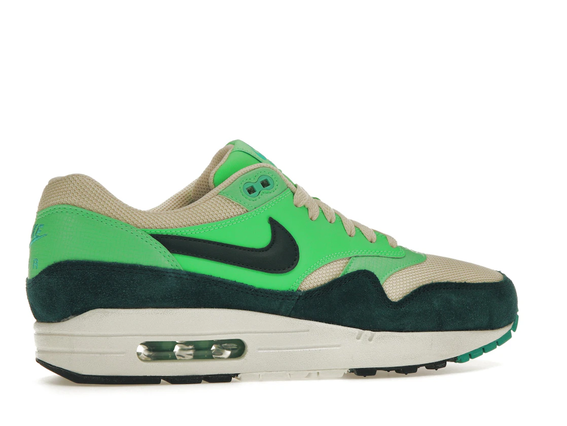Vue 35 de Nike Air Max 1 Birch Atomic Teal