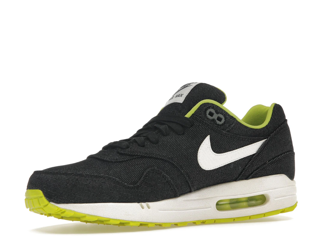 Vue 16 de Nike Air Max 1 Black Denim Cyber