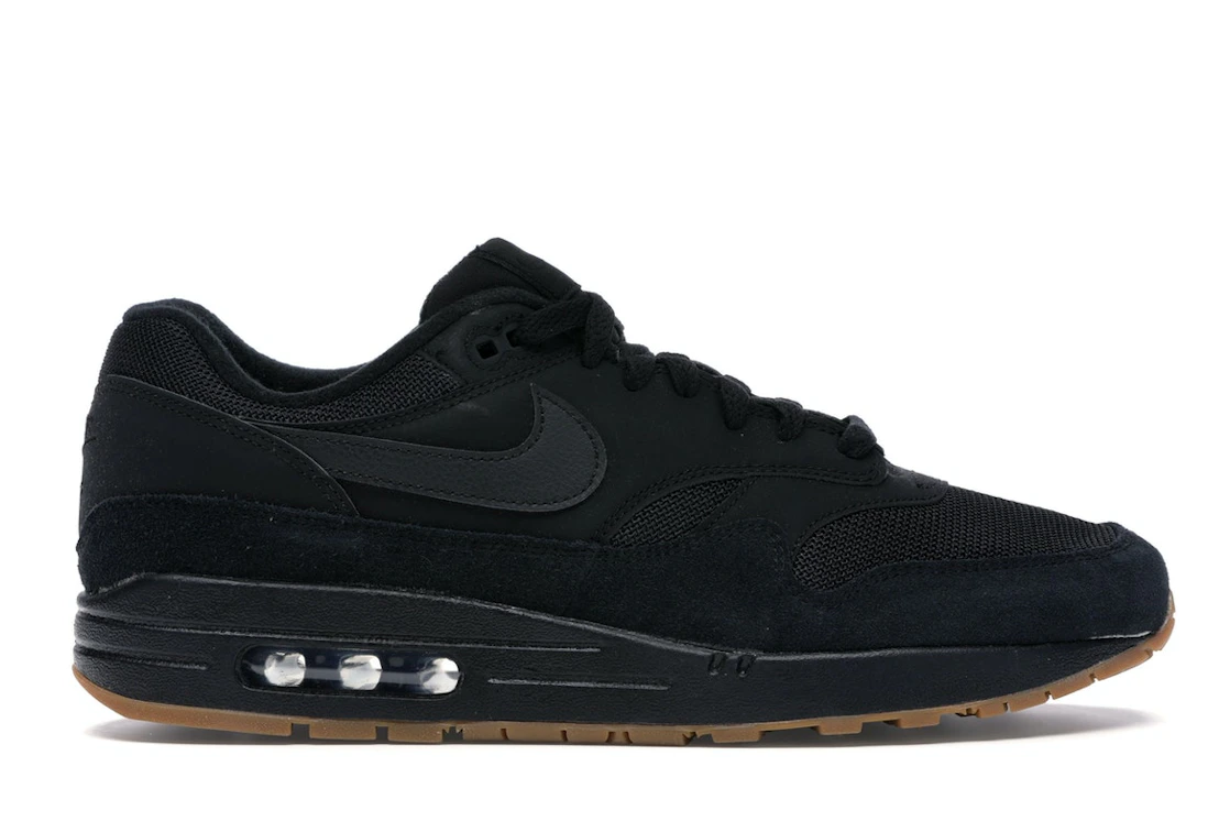 Vue 1 de Nike Air Max 1 Black Gum