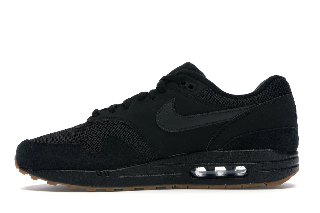 Vue 19 de Nike Air Max 1 Black Gum