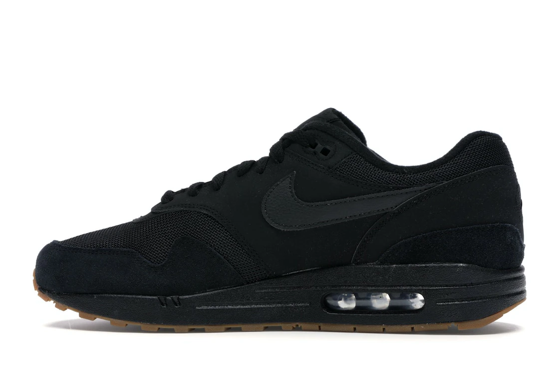 Vue 20 de Nike Air Max 1 Black Gum