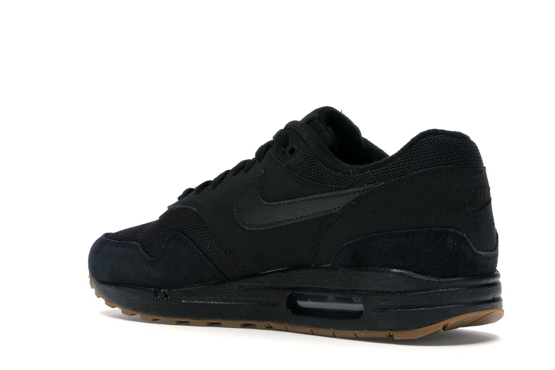 Vue 23 de Nike Air Max 1 Black Gum