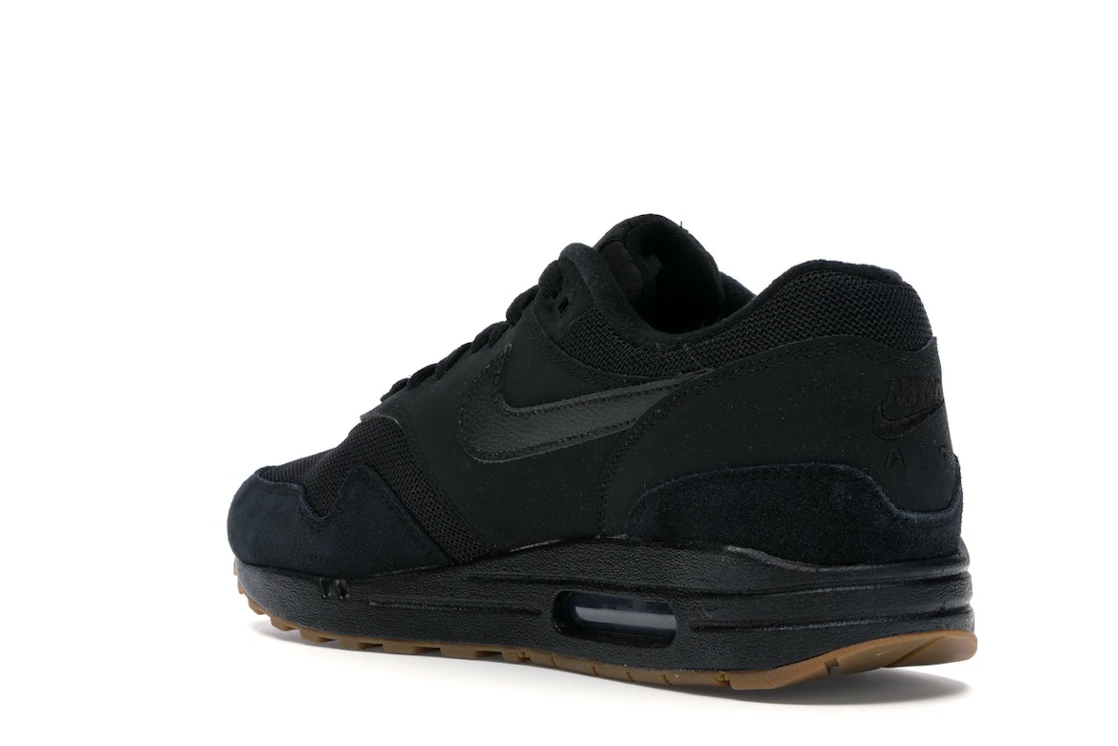 Vue 24 de Nike Air Max 1 Black Gum