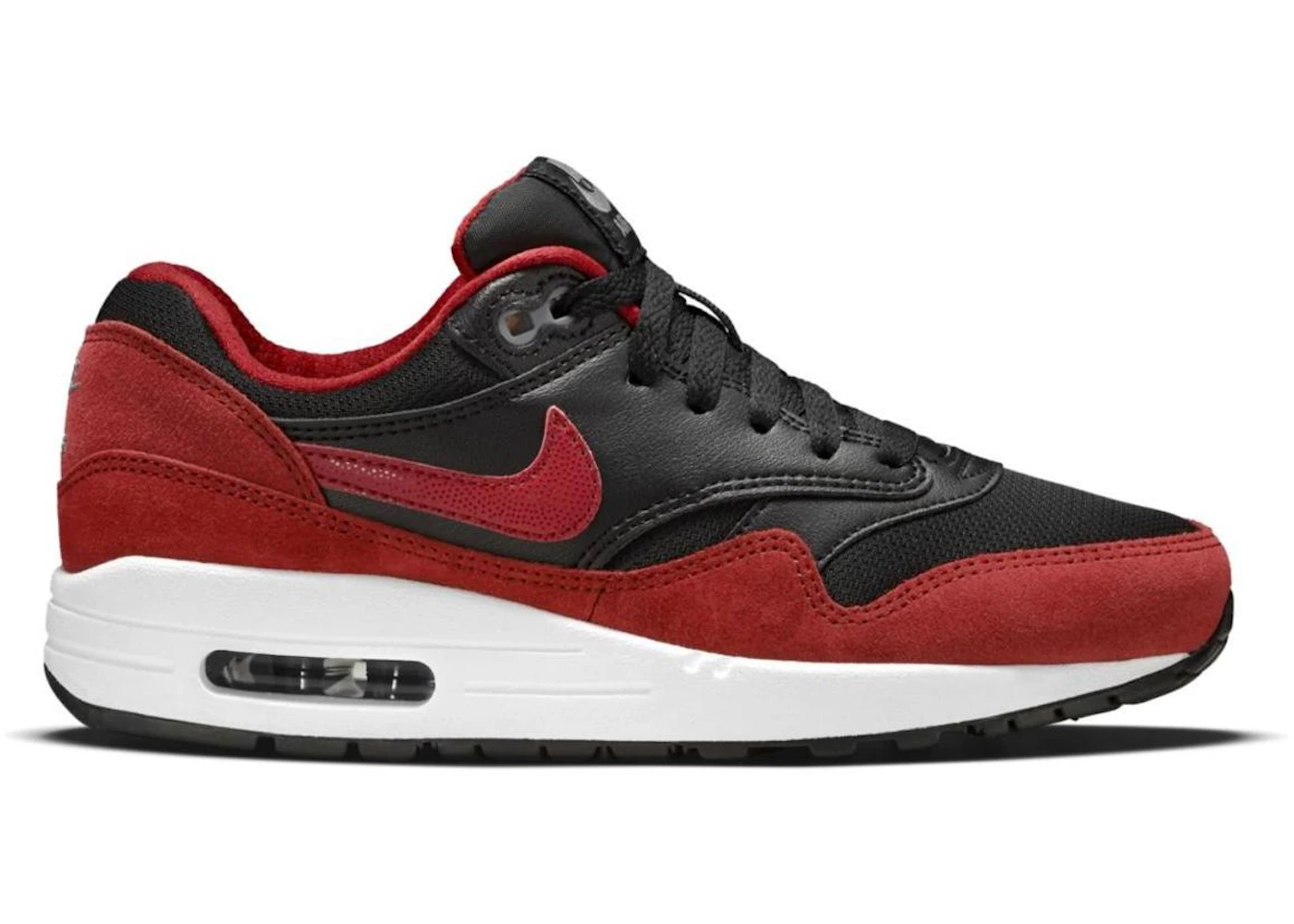 Nike Air Max 1 Black Gym Red