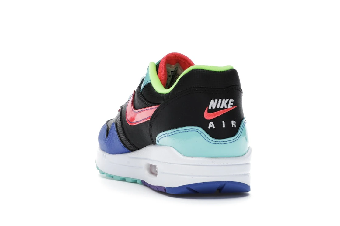 Vue 26 de Nike Air Max 1 Black Hyper Grape