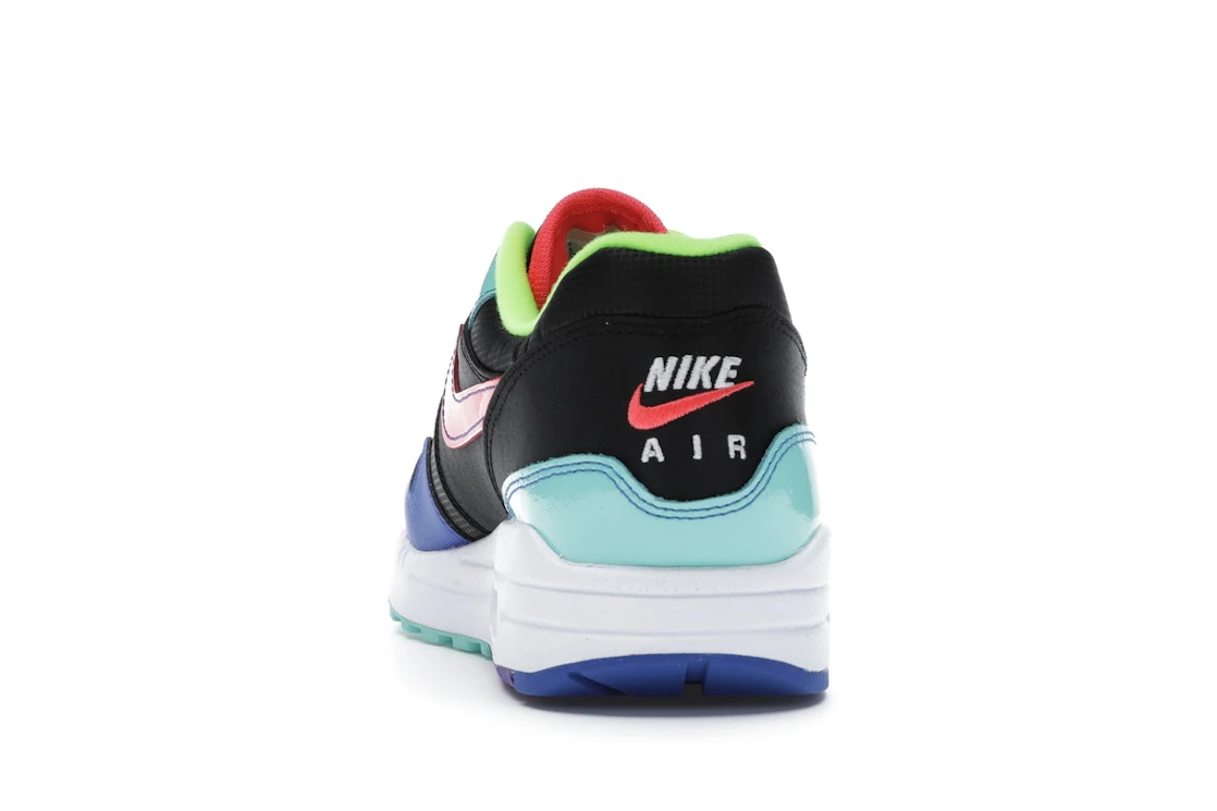 Vue 27 de Nike Air Max 1 Black Hyper Grape