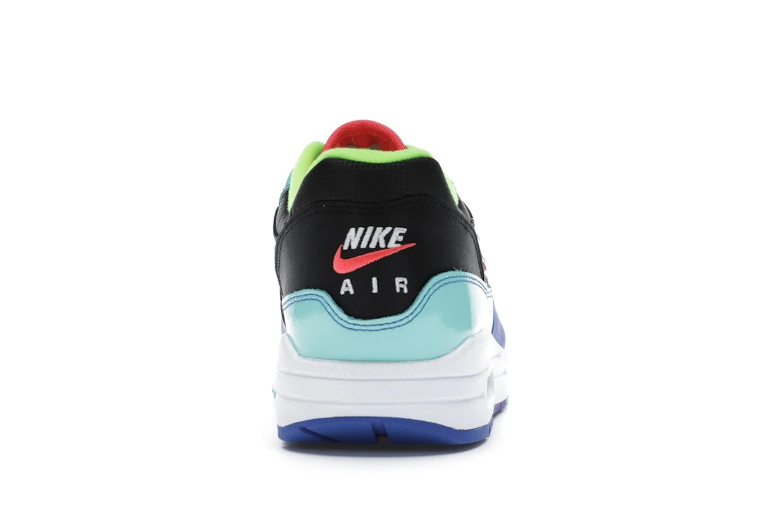 Vue 28 de Nike Air Max 1 Black Hyper Grape