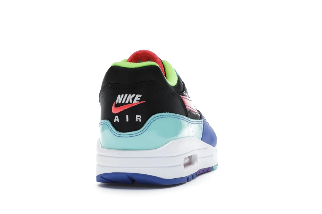 Vue 29 de Nike Air Max 1 Black Hyper Grape