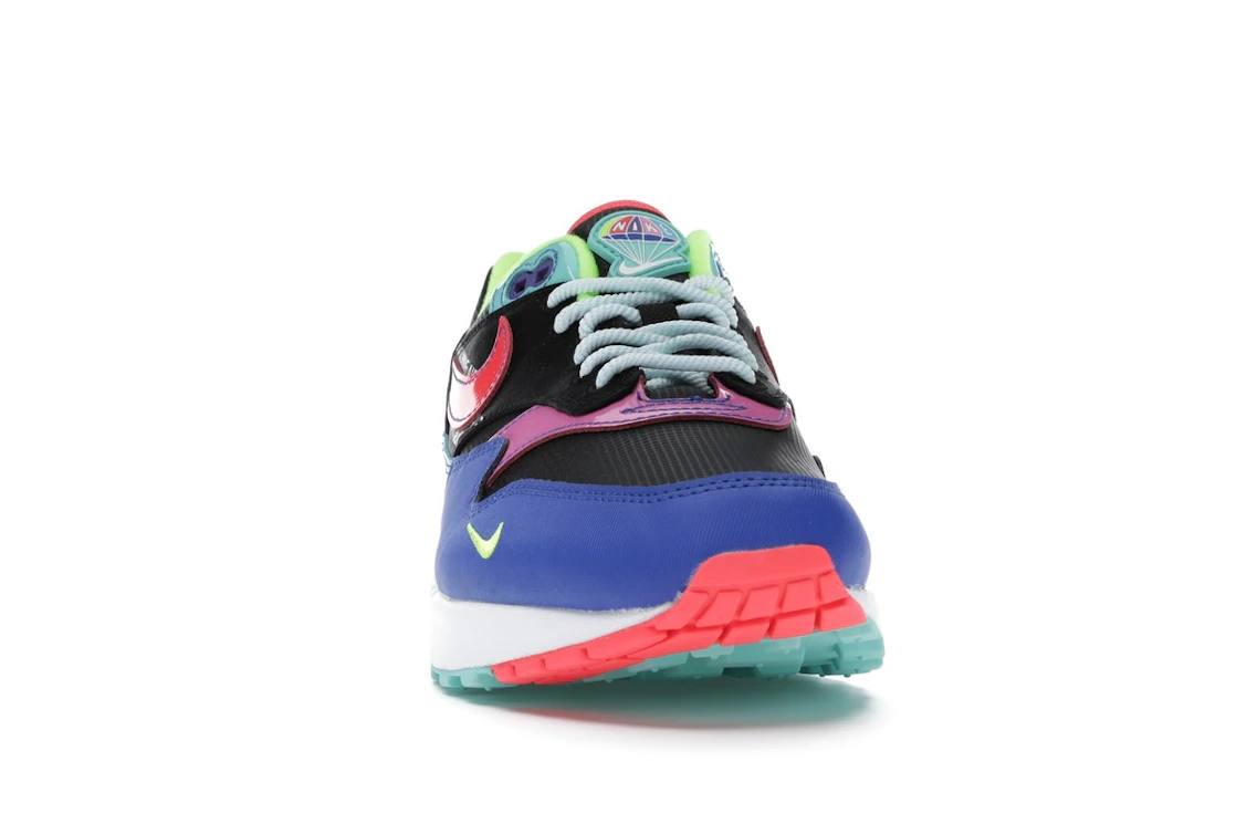 Vue 9 de Nike Air Max 1 Black Hyper Grape
