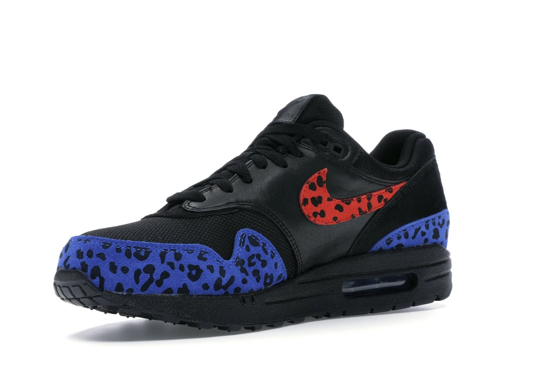 Vue 15 de Nike Air Max 1 Black Leopard 