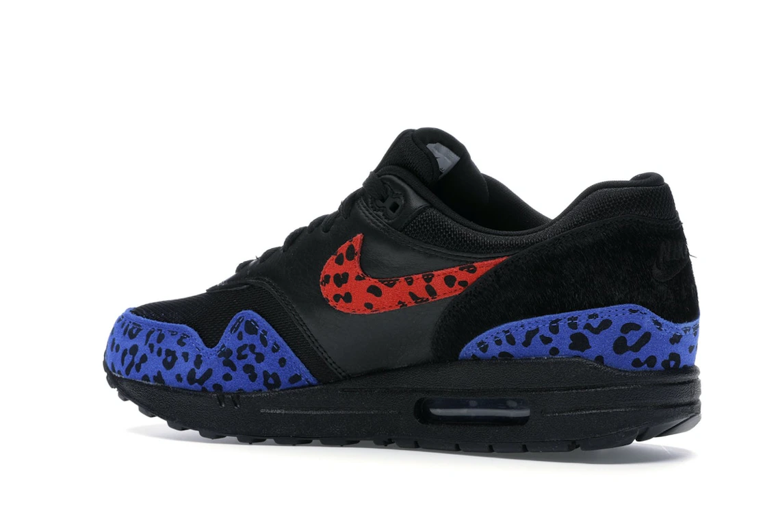 Vue 22 de Nike Air Max 1 Black Leopard 