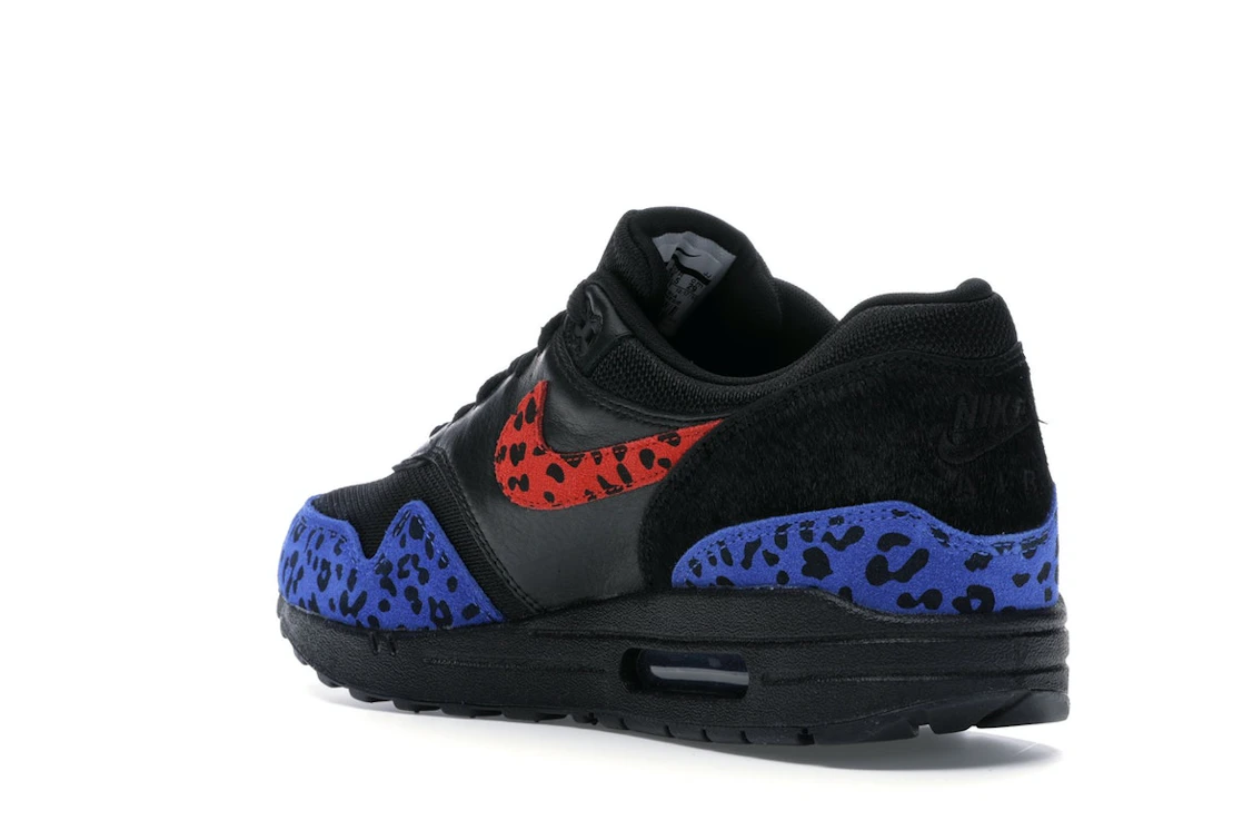 Vue 24 de Nike Air Max 1 Black Leopard 