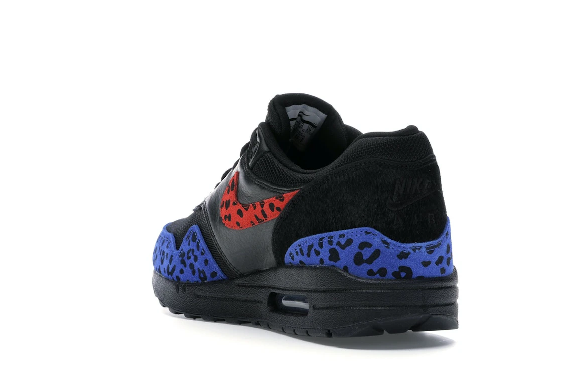 Vue 25 de Nike Air Max 1 Black Leopard 