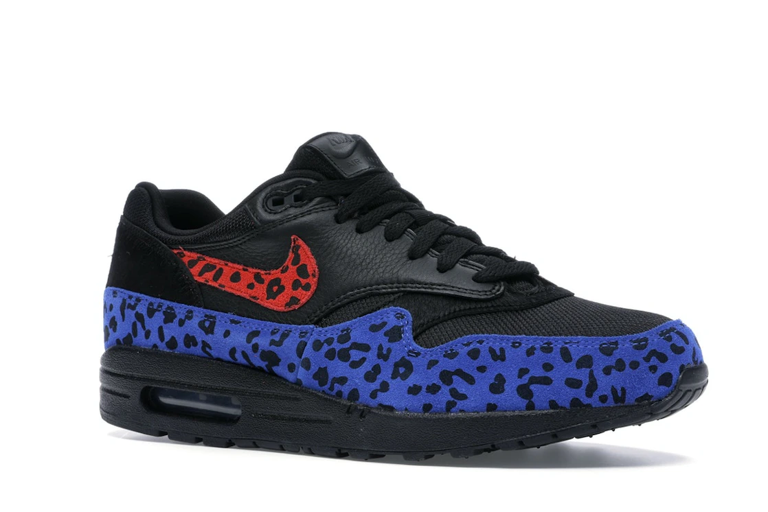 Vue 4 de Nike Air Max 1 Black Leopard 