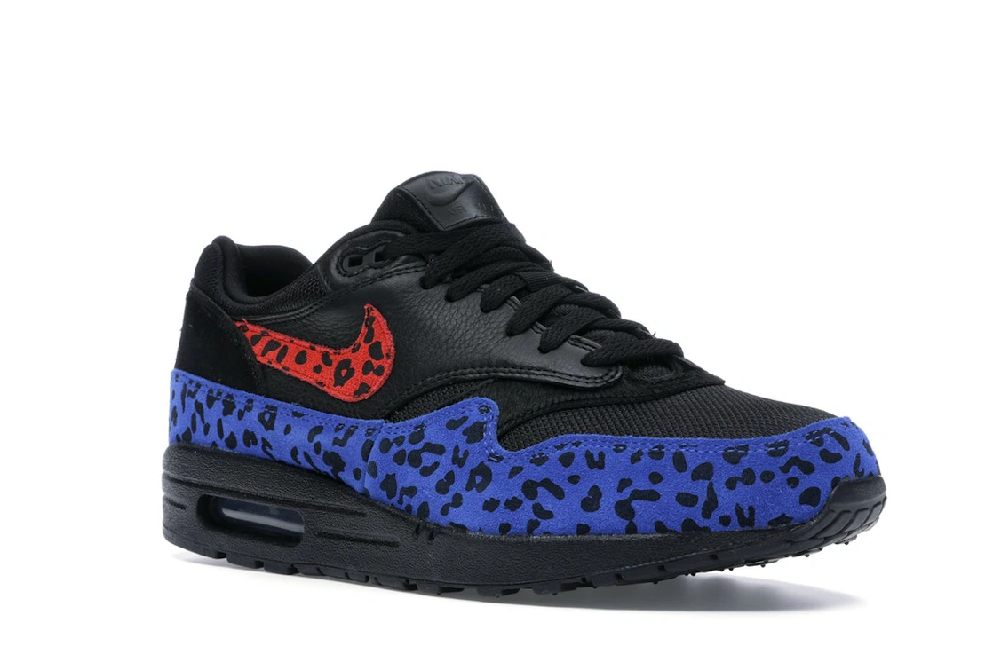 Vue 5 de Nike Air Max 1 Black Leopard 