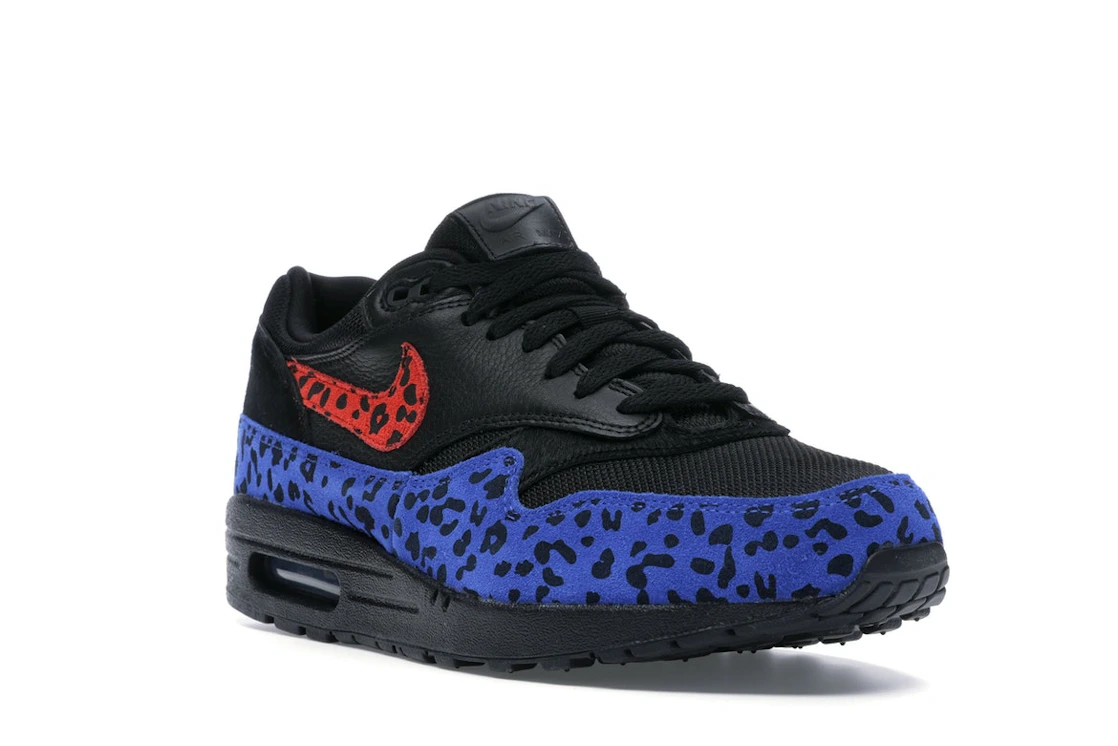 Vue 6 de Nike Air Max 1 Black Leopard 